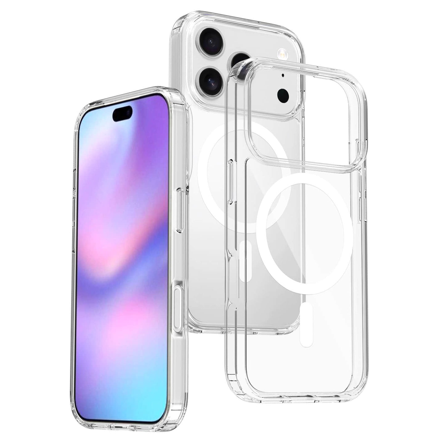 Funda Transparente Magsafe Para iPhone Resistente