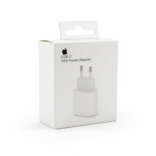 Cable USB-C + Ficha Cargador 20w iPhone 15 16 17