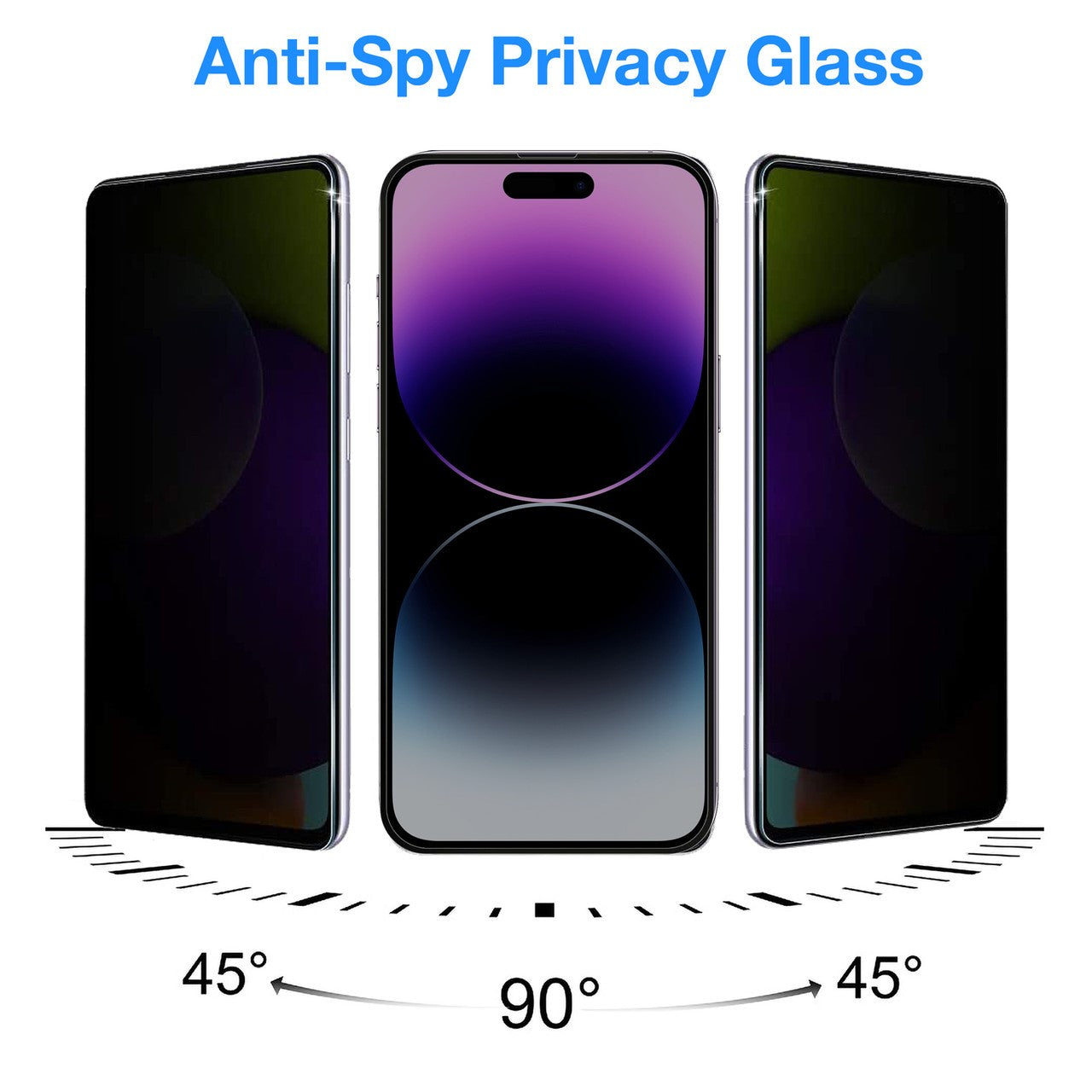Vidrio Templado Antiespia Iphone - Máxima Privacidad